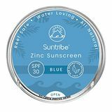 Suntribe Mineral Spor ve Yüz Güneş Koruyucu - SPF 30 - Tamamen Doğal -% 100 Çinko - Resif Güvenli - 4 İçindekiler - Suya dayanıklı (45 g) (Mavi)