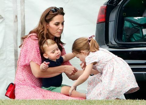 Kate Middleton ve Prens Louis 