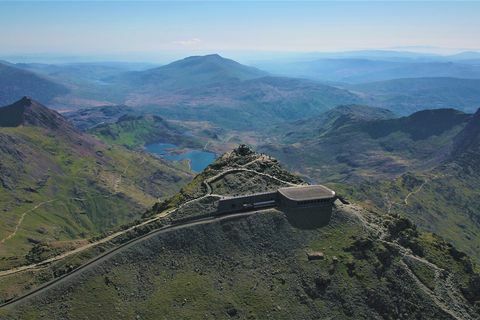 Tren tatil İngiltere - Snowdon Dağı Demiryolu