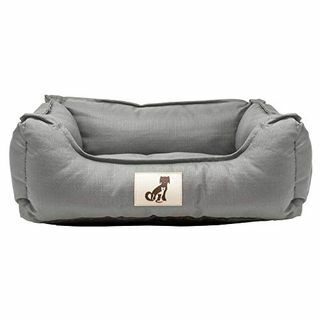 AllPetSolutions Dexter Yatakları Yumuşak Su Geçirmez Yıkanabilir Dayanıklı Sepet Köpek Yatağı (M, Gri)