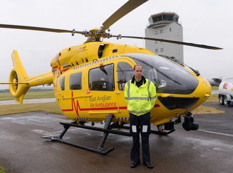 Cambridge Dükü Hava Ambulans Pilotu Olarak İlk Vardiya Başlıyor