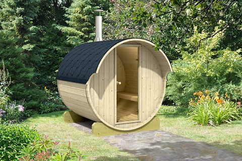 Allwood tarafından Amazon'da arka bahçeniz için DIY 4 kişilik sauna satın alabilirsiniz.