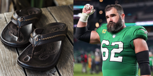 jason kelce parmak arası terlik