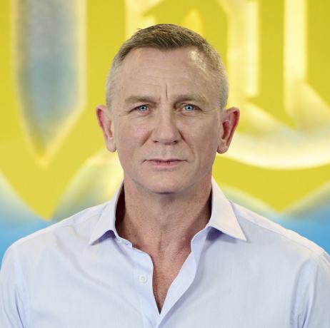 daniel craig 19 ekim 2022'de madrid, ispanya'da rosewood villa magna hotel'de puñales por la espalda el misterio de cam soğan fotoğraf görüşmesine katılıyor photo by carlos alvarezgetty images