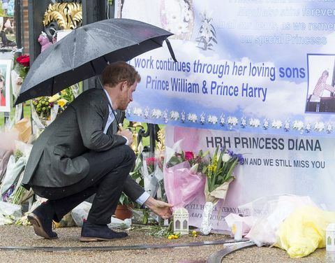 Prens Harry Prenses Diana'ya haraç öder