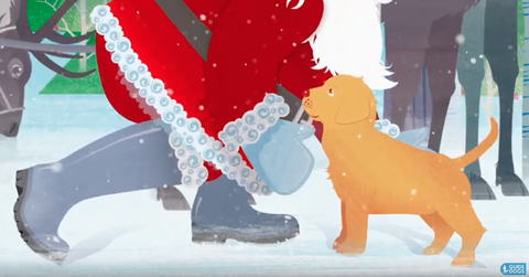 Watch: Rehber Köpekler Sevimli Noel Animasyonunu Tanıttı