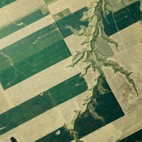 hava fotoğrafları tarım arazileri desenleri