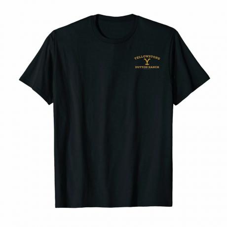 Dutton Ranch Gold Cep Logolu Kısa Kollu T-Shirt