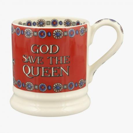 Kraliçe'nin Platin Jübile Tanrı Kraliçeyi Korusun Kupa