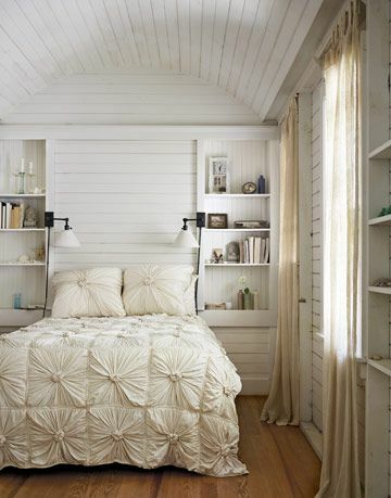 beyaz yatak odası