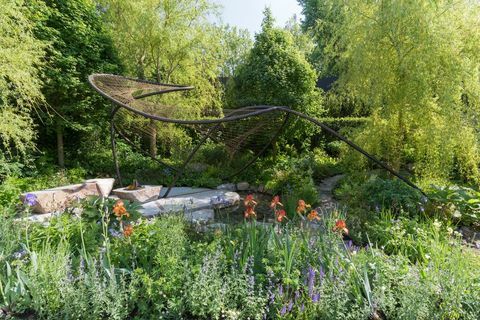 Chelsea Çiçek Fuarı'nda Wedgewood bahçesi 2018