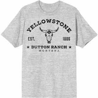 Dutton Ranch Collegiate Stil Grafik Tişört