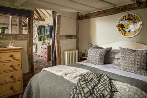 Wishbone - Malvern Hills - yatak odası - Eşsiz Ev Konaklamaları