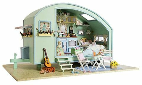 DIY Minyatür Camper Dollhouse Kiti