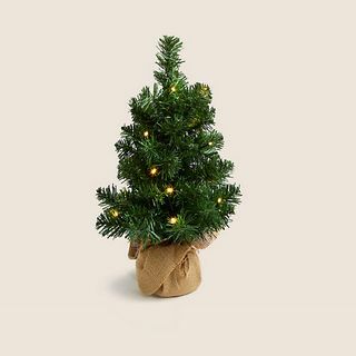 1.5ft Ön Aydınlatmalı Noel Ağacı