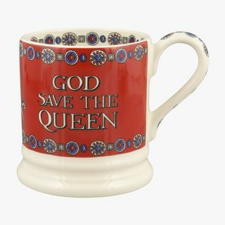 Kraliçe'nin Platin Yıldönümü Tanrı Kraliçeyi Korusun Kupa