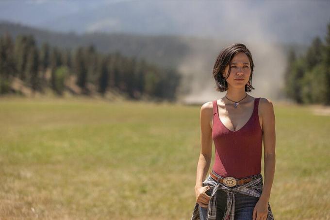 Kelsey Asbille, Yellowstone'da Monica Dutton rolünde