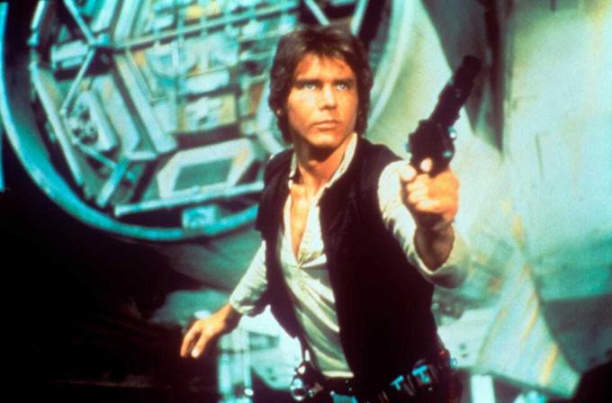 erkekler için harrison ford han solo kostümü