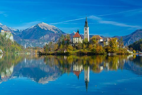 Slovenya - Bled Gölü