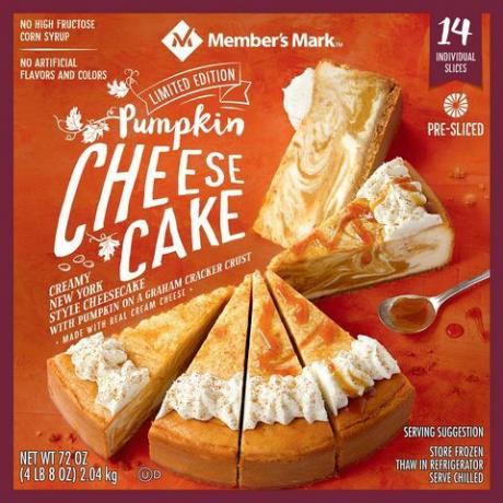 Üyenin Mark Pumpkin Spice Cheesecake (72 oz.)