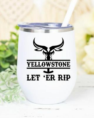Yellowstone Şarap Bardağı