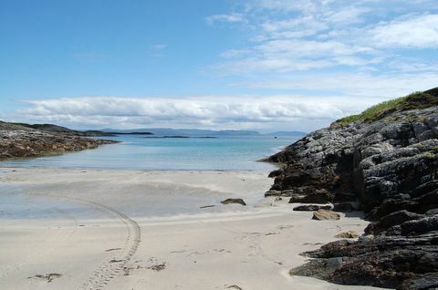 Arinthluic Evi - Isle of Coll - ada özelliği - plaj manzarası