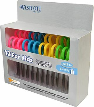 Westcott 5'' Çocuklar İçin Künt Güvenlik Makas, 12'li Paket